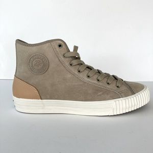 PF Flyer Tan Suede Center Hi Top Sneaker Mens 9.5